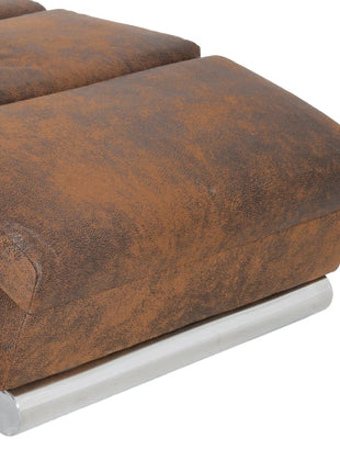 Massage Chaise Longue Kunstsuède