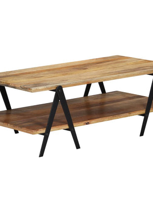 Salontafel 115X60X40 Cm Massief Mangohout