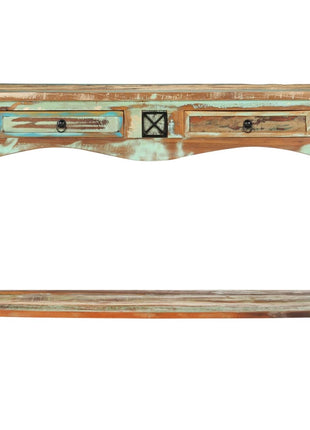 Wandtafel 120X40X75 Cm Massief Gerecycled Hout