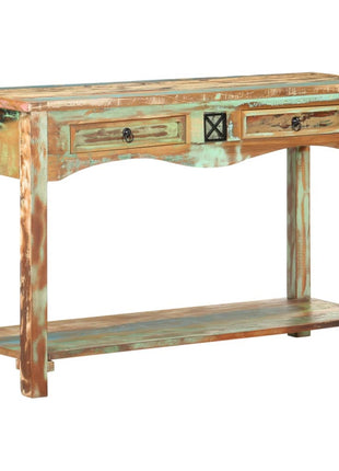 Wandtafel 120X40X75 Cm Massief Gerecycled Hout