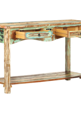 Wandtafel 120X40X75 Cm Massief Gerecycled Hout