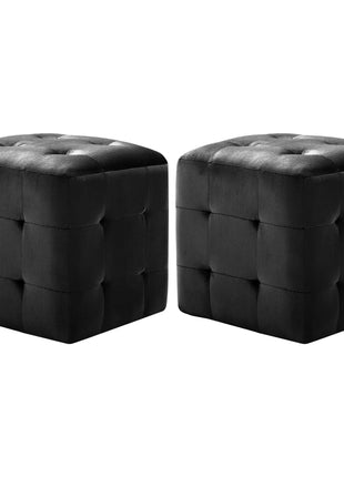 Nachtkastjes 30X30X30 Cm Fluweel