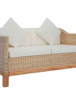 Met Kussens Natuurlijk Rattan