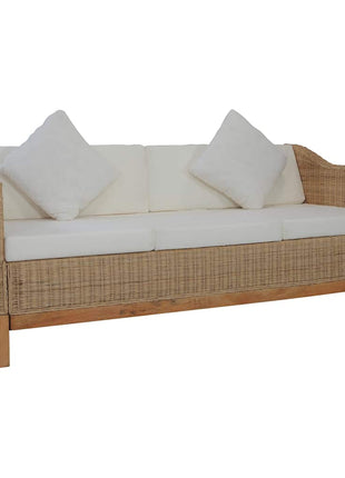 Met Kussens Natuurlijk Rattan