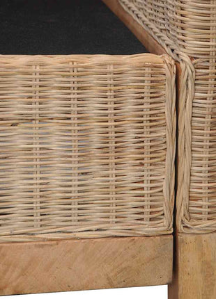 Met Kussens Natuurlijk Rattan
