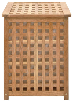 Wasmand 77,5X37,5X46,5 Cm Massief Walnoothout
