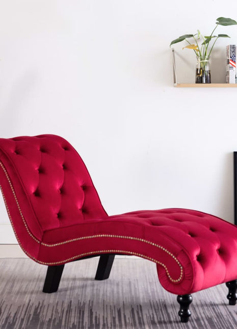 Chaise Longue Fluweel