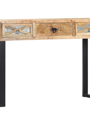 Wandtafel 110X30X76 Cm Massief Mangohout