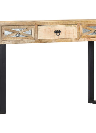 Wandtafel 110X30X76 Cm Massief Mangohout