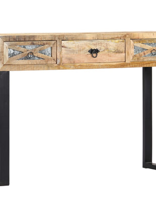 Wandtafel 110X30X76 Cm Massief Mangohout