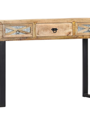 Wandtafel 110X30X76 Cm Massief Mangohout