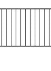 1.81 x 0.75 m / Zwart