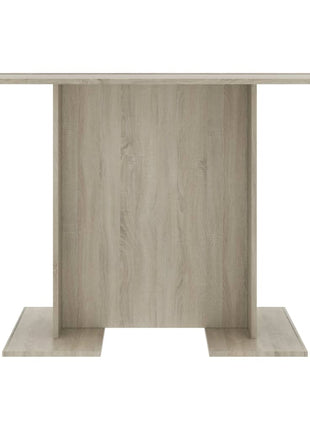 Eettafel 110x60x75 cm bewerkt hout sonoma eikenkleurig
