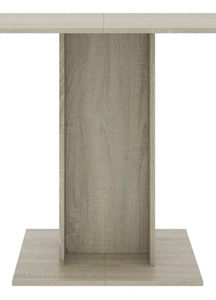 Eettafel 80x80x75 cm spaanplaat sonoma eikenkleurig