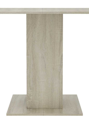 Eettafel 80x80x75 cm spaanplaat sonoma eikenkleurig