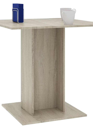 Eettafel 80x80x75 cm spaanplaat sonoma eikenkleurig