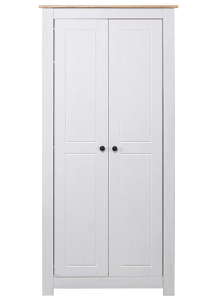 Kledingkast Panama Range 80X50X171,5 Cm Massief Grenenhout Wit