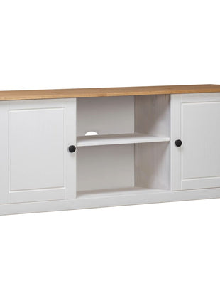 Tv-Kast Panama Range 120X40X50 Cm Massief Grenenhout