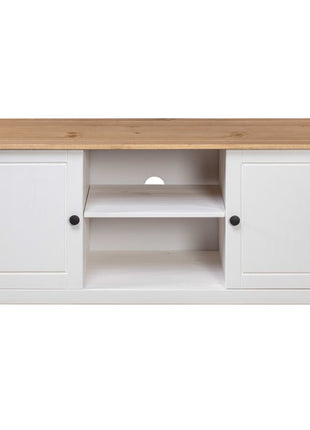 Tv-Kast Panama Range 120X40X50 Cm Massief Grenenhout