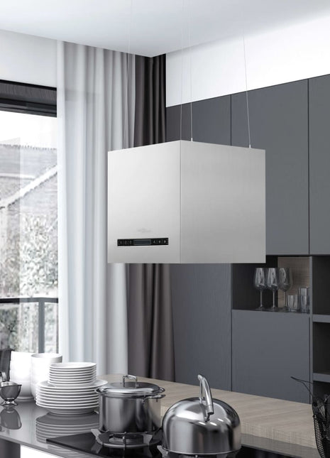 Afzuigkap Hangend Met Aanraaksensor Lcd Roestvrij Staal