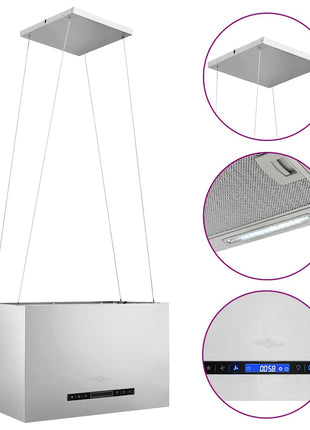 Afzuigkap Hangend Met Aanraaksensor Lcd Roestvrij Staal