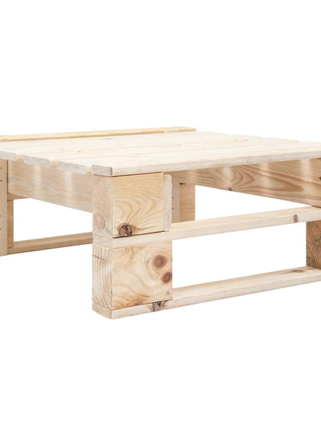 Tuinhocker pallet hout