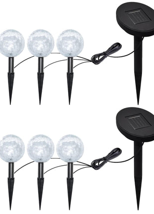 Solarbollampen Led Met Grondankers En Zonnepaneel