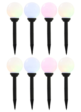 Solarlampen Led Rond 15 Cm Rgb