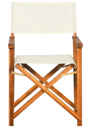 Regisseursstoelen 2 st massief acaciahout