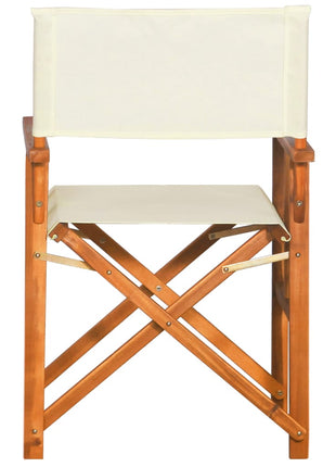 Regisseursstoelen 2 st massief acaciahout