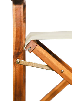 Regisseursstoelen 2 st massief acaciahout