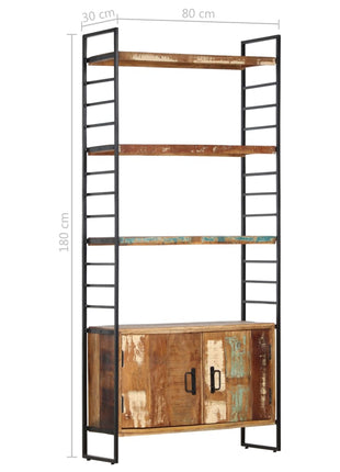 Boekenkast Met 4 Schappen 80X30X180 Cm