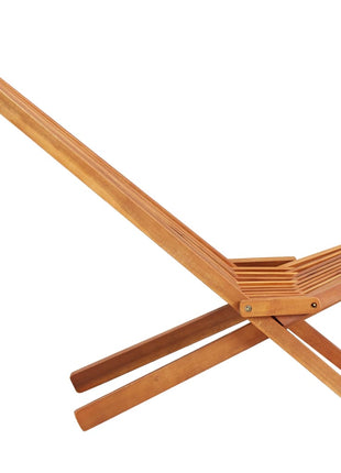 Loungestoelen inklapbaar 2 st massief acaciahout