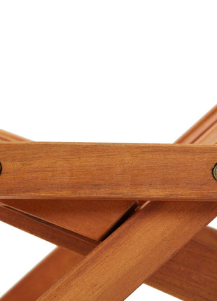 Loungestoelen inklapbaar 2 st massief acaciahout