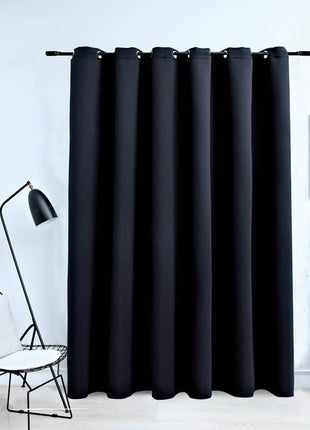 Gordijn Verduisterend Met Metalen Ringen 290X245 Cm