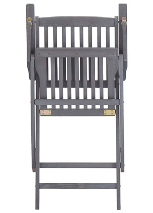 Tuinstoelen inklapbaar 2 st massief acaciahout