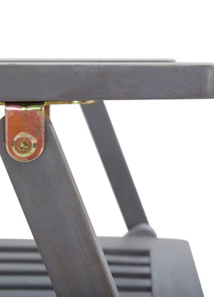 Tuinstoelen inklapbaar 2 st massief acaciahout
