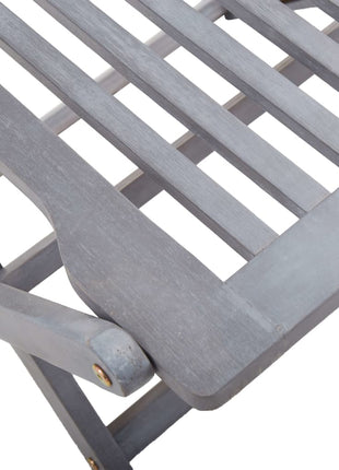 Tuinstoelen inklapbaar 2 st massief acaciahout