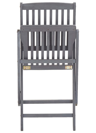 Tuinstoelen inklapbaar 2 st massief acaciahout