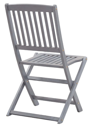 Tuinstoelen 4 st inklapbaar massief acaciahout