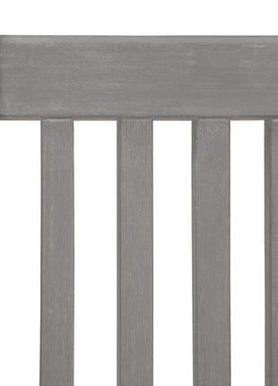 Tuinstoelen 2 st verstelbaar massief acaciahout grijs