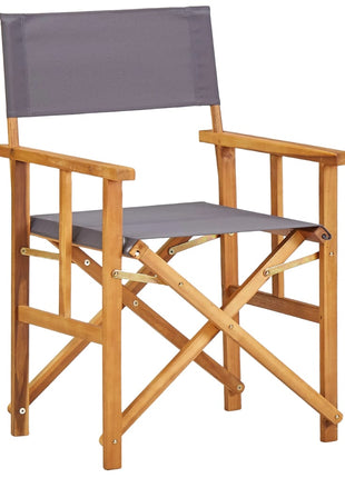 Regisseursstoelen 2 st massief acaciahout