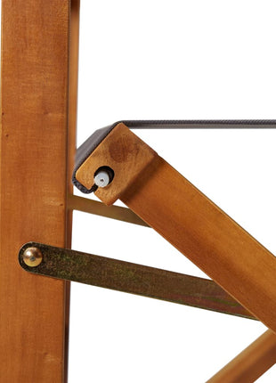 Regisseursstoelen 2 st massief acaciahout