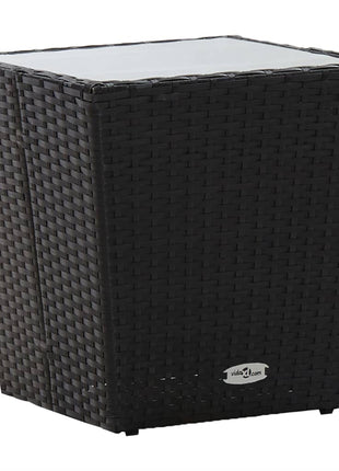 Theetafel 41,5X41,5X43 Cm Poly Rattan En Gehard