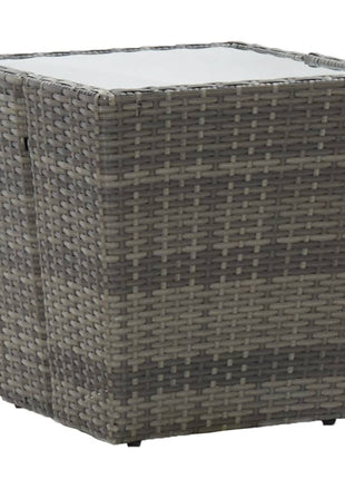Theetafel 41,5X41,5X43 Cm Poly Rattan En Gehard
