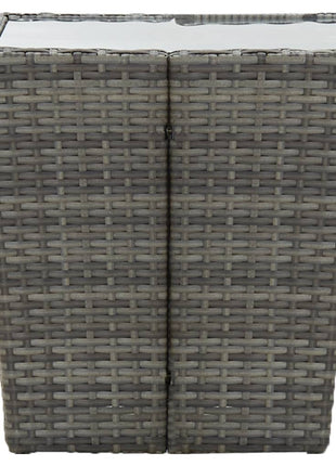 Theetafel 41,5X41,5X43 Cm Poly Rattan En Gehard