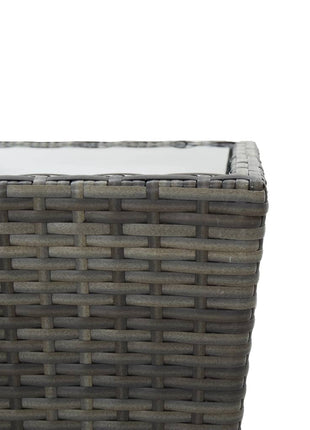 Theetafel 41,5X41,5X43 Cm Poly Rattan En Gehard
