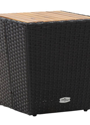 Theetafel 41,5X41,5X43 Cm Poly Rattan En Gehard