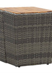 Grijs / Hout