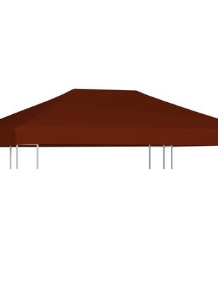 Prieeldak 310 g/m² 3x4 m terracota